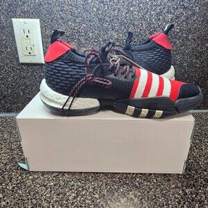 Adidas Trae Young 2 Chinese New Year Black Red White IF2163 Men's Size 8M